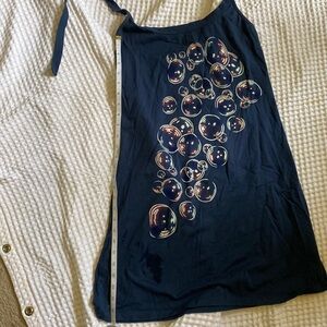 Bubble halter top dress